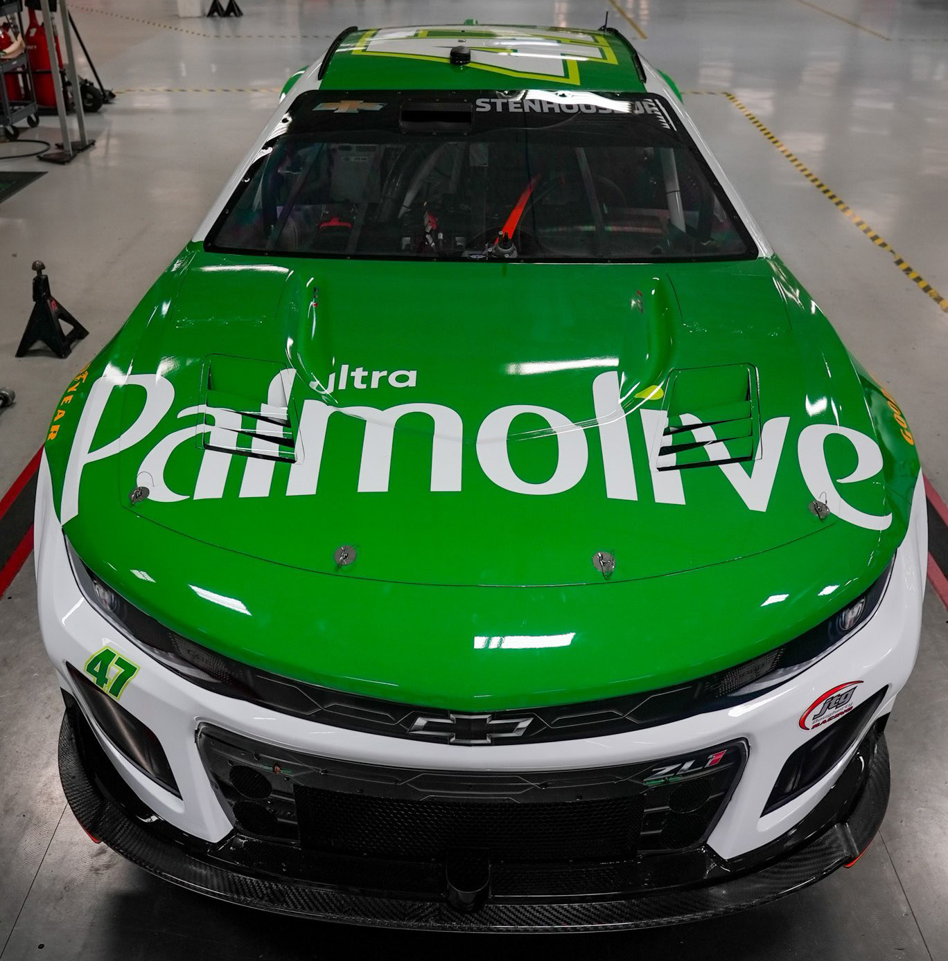 Ricky Stenhouse Jr. 2024 Ultra Palmolive paint scheme JTG Daugherty Racing NASCAR Cup Series