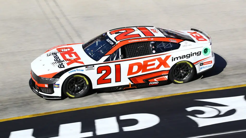No. 21 Wood Brothers Racing DEX Imaging Paint Scheme