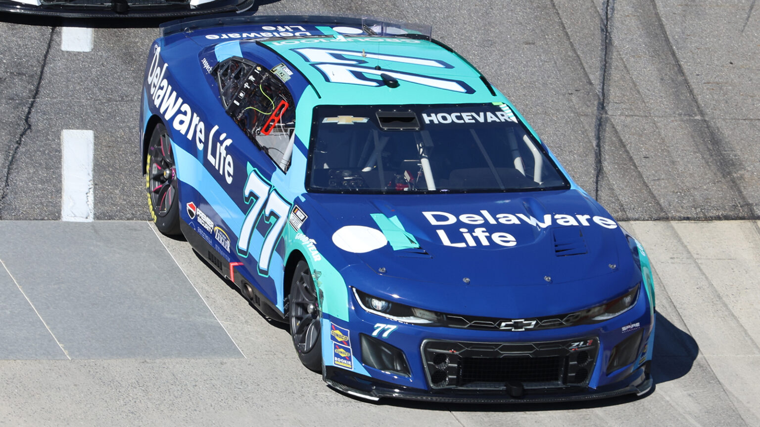 No. 77 Spire Motorsports Delaware Life Paint Schemes | TobyChristie.com