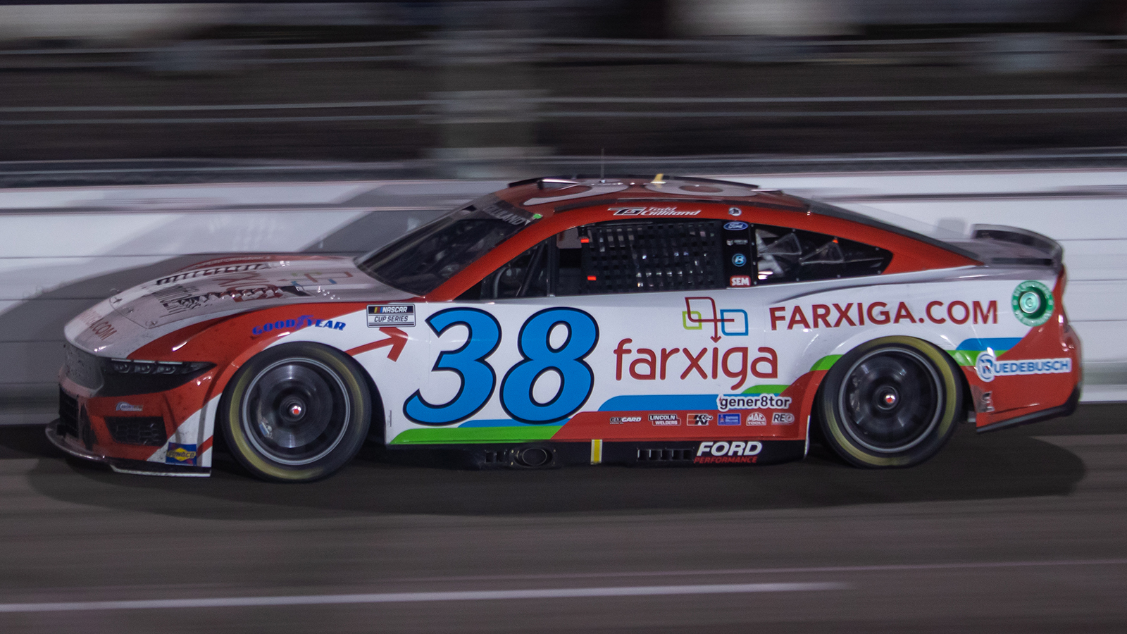 Todd Gilliland 2024 FARXIGA paint scheme Front Row Motorsports NASCAR Cup Series