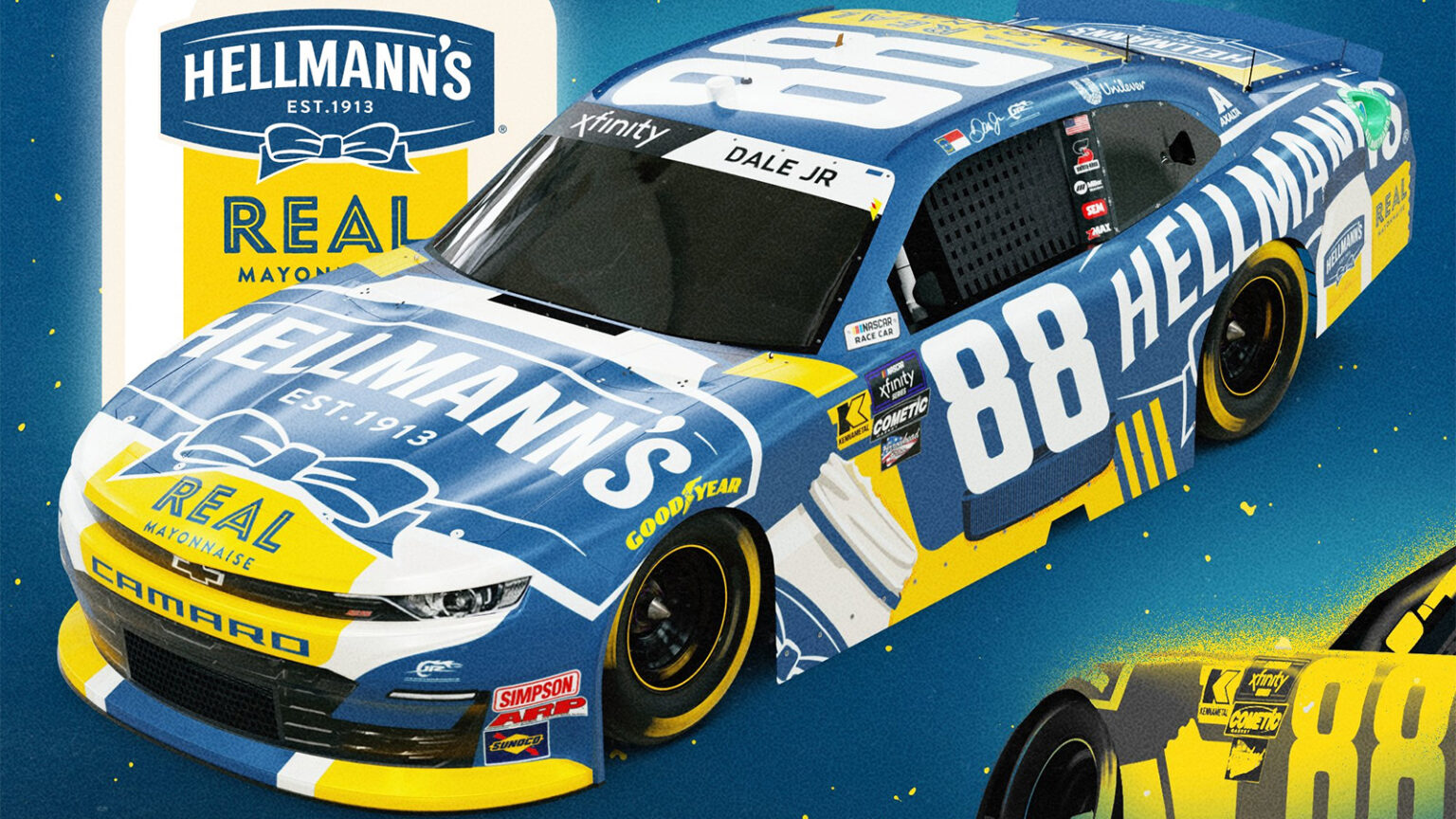 Dale Earnhardt Jr.'s Hellmann's Paint Scheme for Bristol Revealed ...