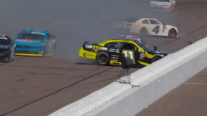 Josh Williams crash Phoenix 2024 NASCAR Xfinity Series Call811.com 200 Kaulig Racing