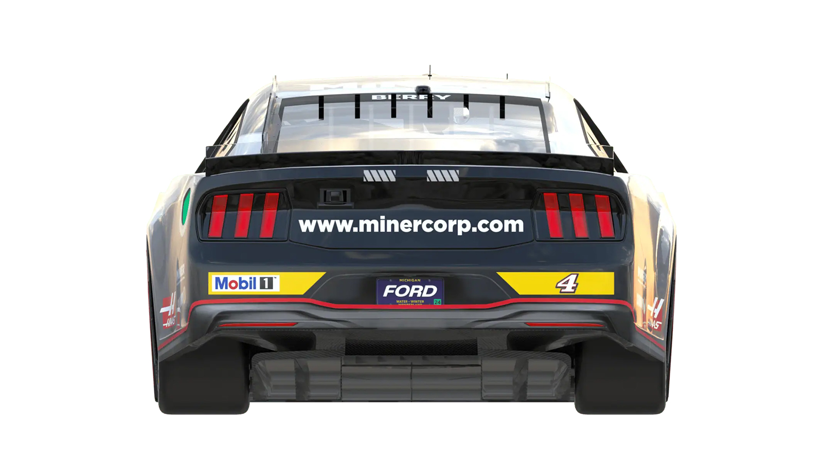 Josh Berry 2024 MINER paint scheme Stewart-Haas Racing NASCAR Cup Series