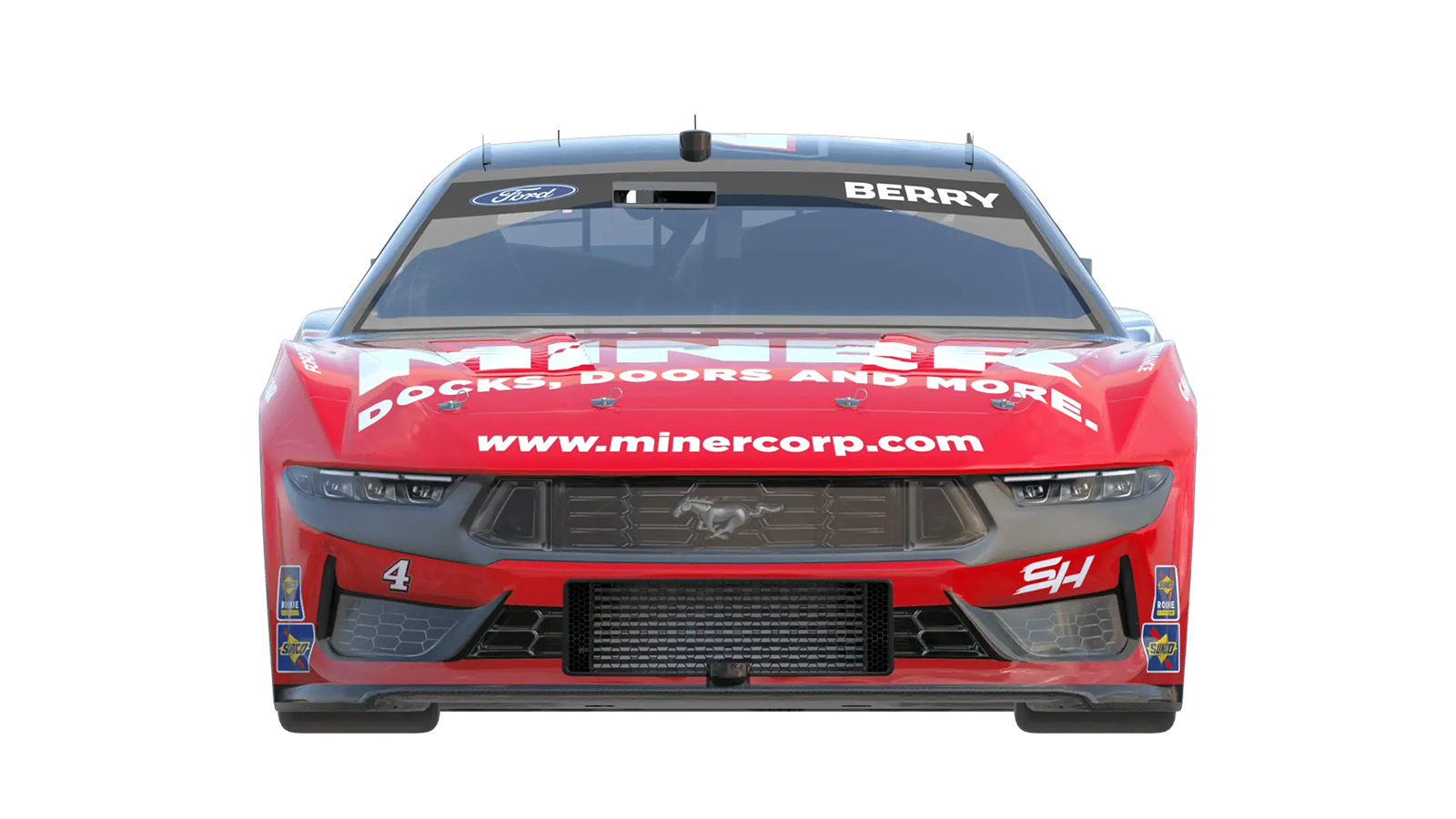 Josh Berry 2024 MINER paint scheme Stewart-Haas Racing NASCAR Cup Series