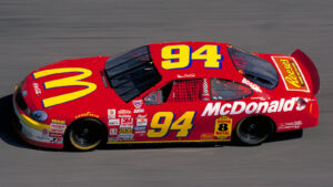 Bill Elliott 1998 McDonald's paint scheme Bill Elliott Racing NASCAR Winston Cup Series