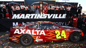 William Byron Cook Out 400 win Martinsville Speedway Hendrick 40th Anniversary NASCAR Cup Series Post-Race Inspection