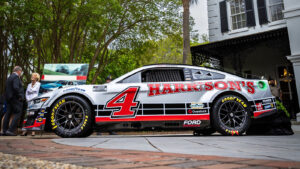 Josh Berry 2024 Harrison's throwback paint scheme Rodney Childers Stewart-Haas Racing NASCAR Cup Series