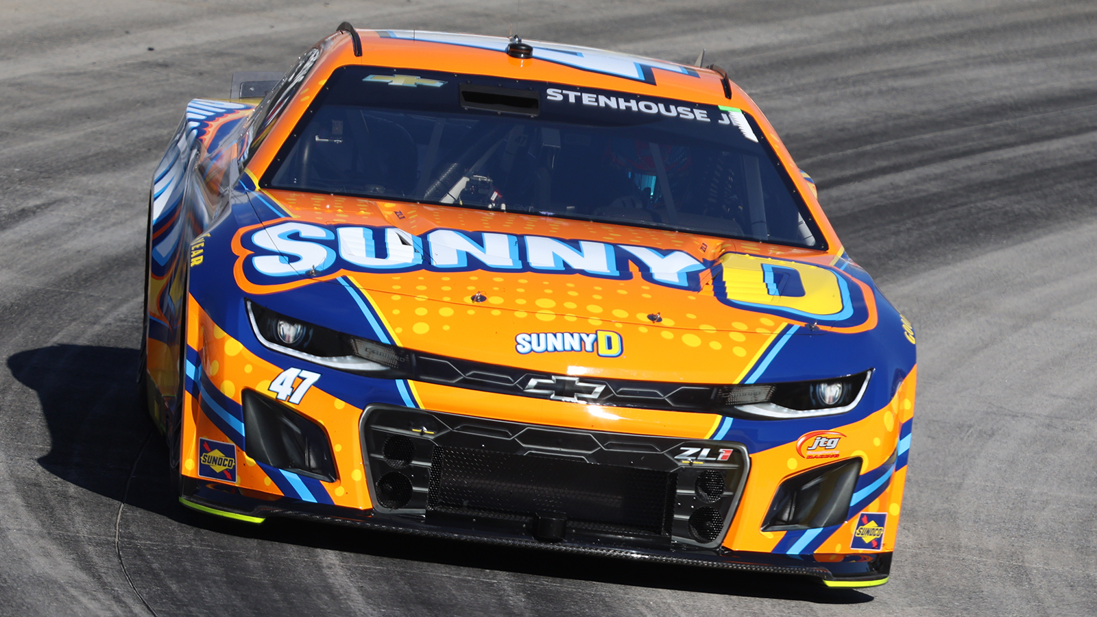 Ricky Stenhouse Jr. 2024 SunnyD paint scheme JTG Daugherty Racing NASCAR Cup Series