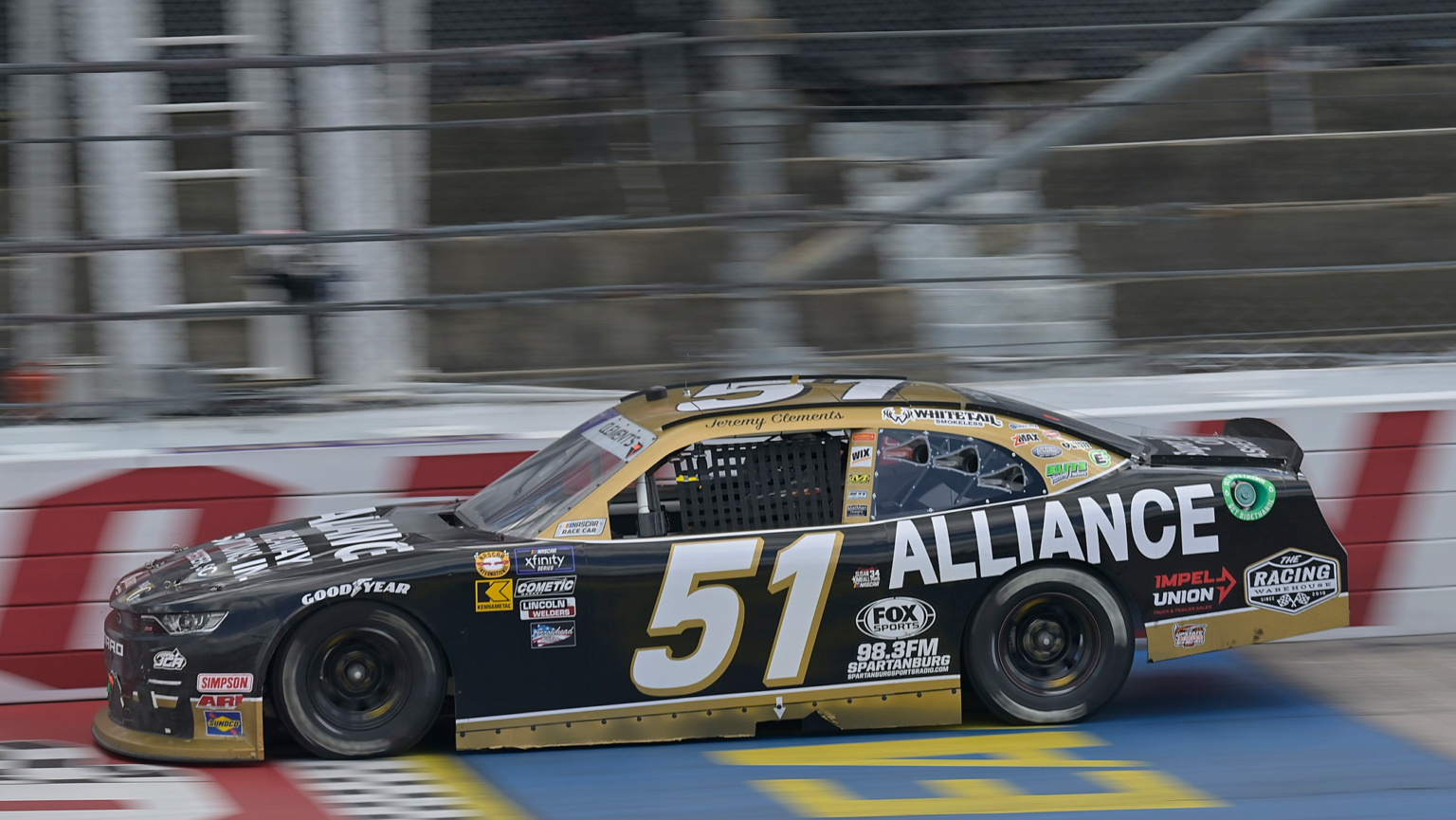 No. 51 Jeremy Clements Racing Alliance Driveaway throwback ...