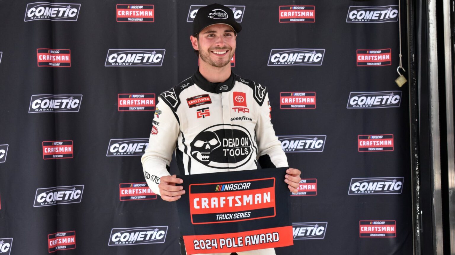 Tanner Gray Captures Second Career NASCAR Truck Pole | TobyChristie.com