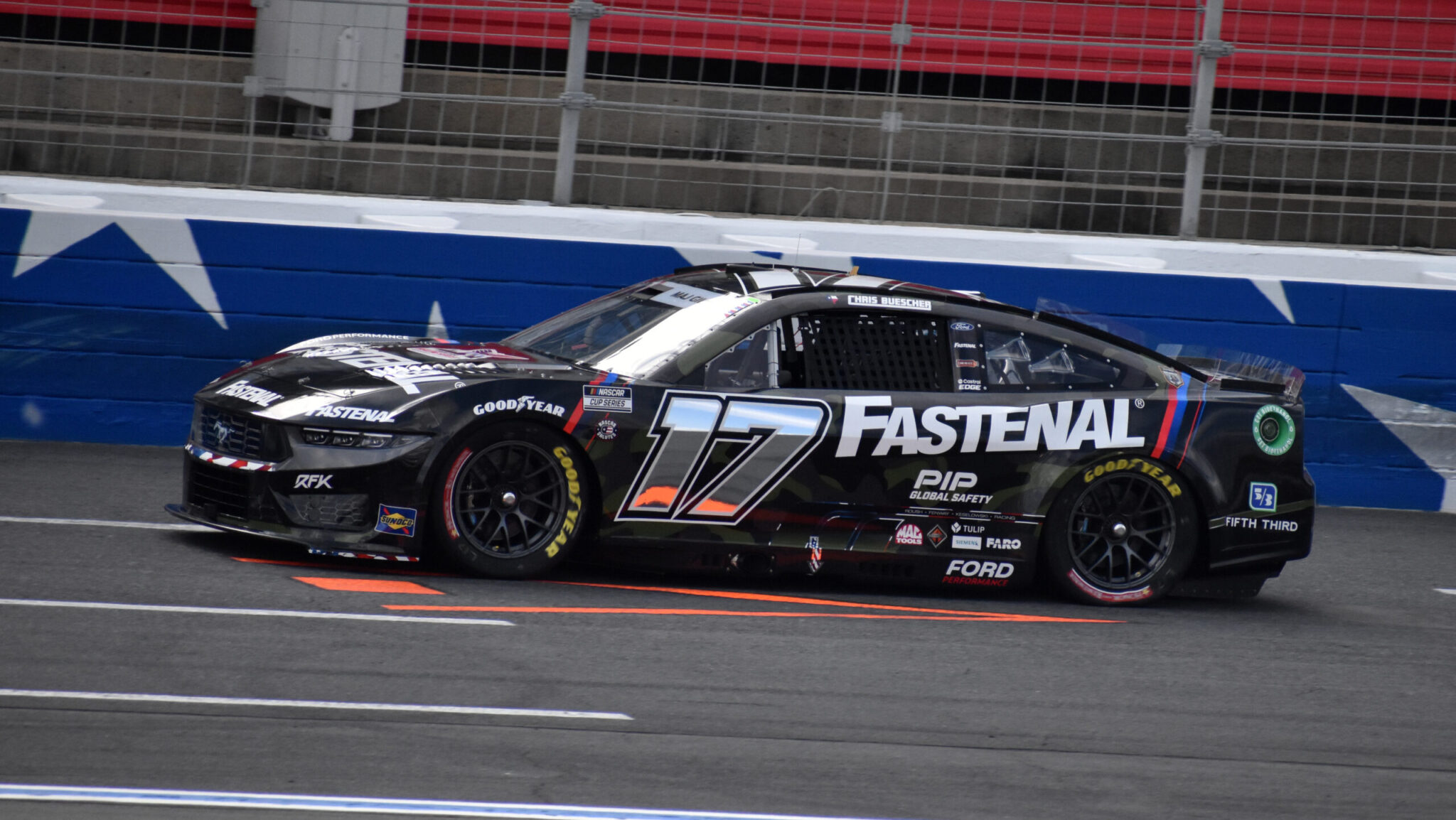 No. 17 RFK Racing Fastenal patriotic | TobyChristie.com
