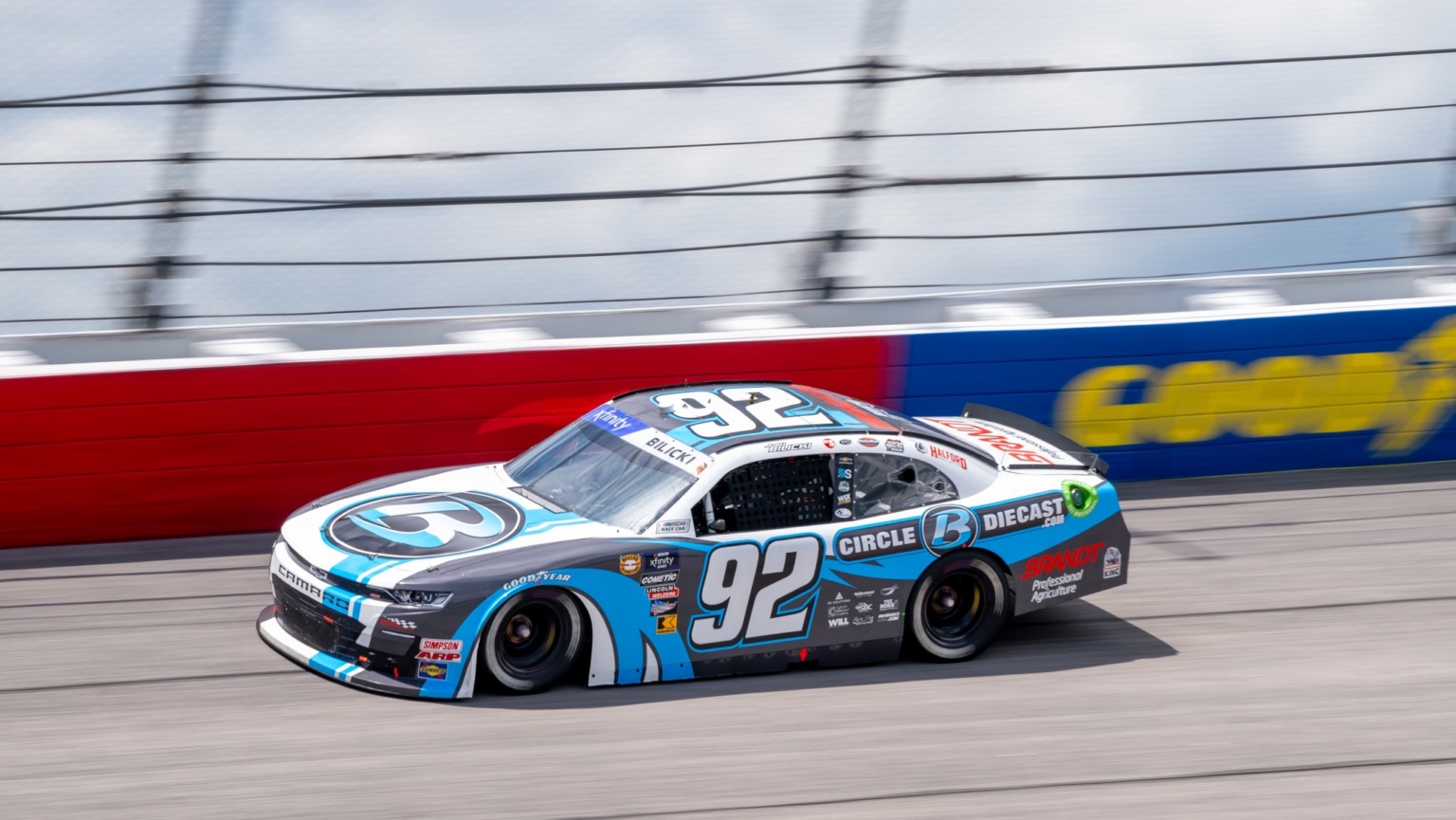 No. 92 DGM Racing Circle B Diecast throwback | TobyChristie.com