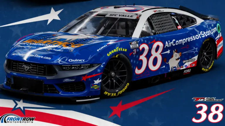 Front Row Motorsports NASCAR Cup Series Quincy Compressor Coca-Cola 600 NASCAR Front Row Motorsports Todd Gilliland