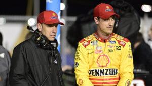 Paul Wolfe Joey Logano New Hampshire Motor Speedway USA Today 301 2024