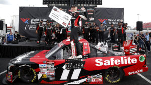 Corey Heim wins Toyota 200 at Gateway post-race inspection triple truck challenge $50,000 bonus