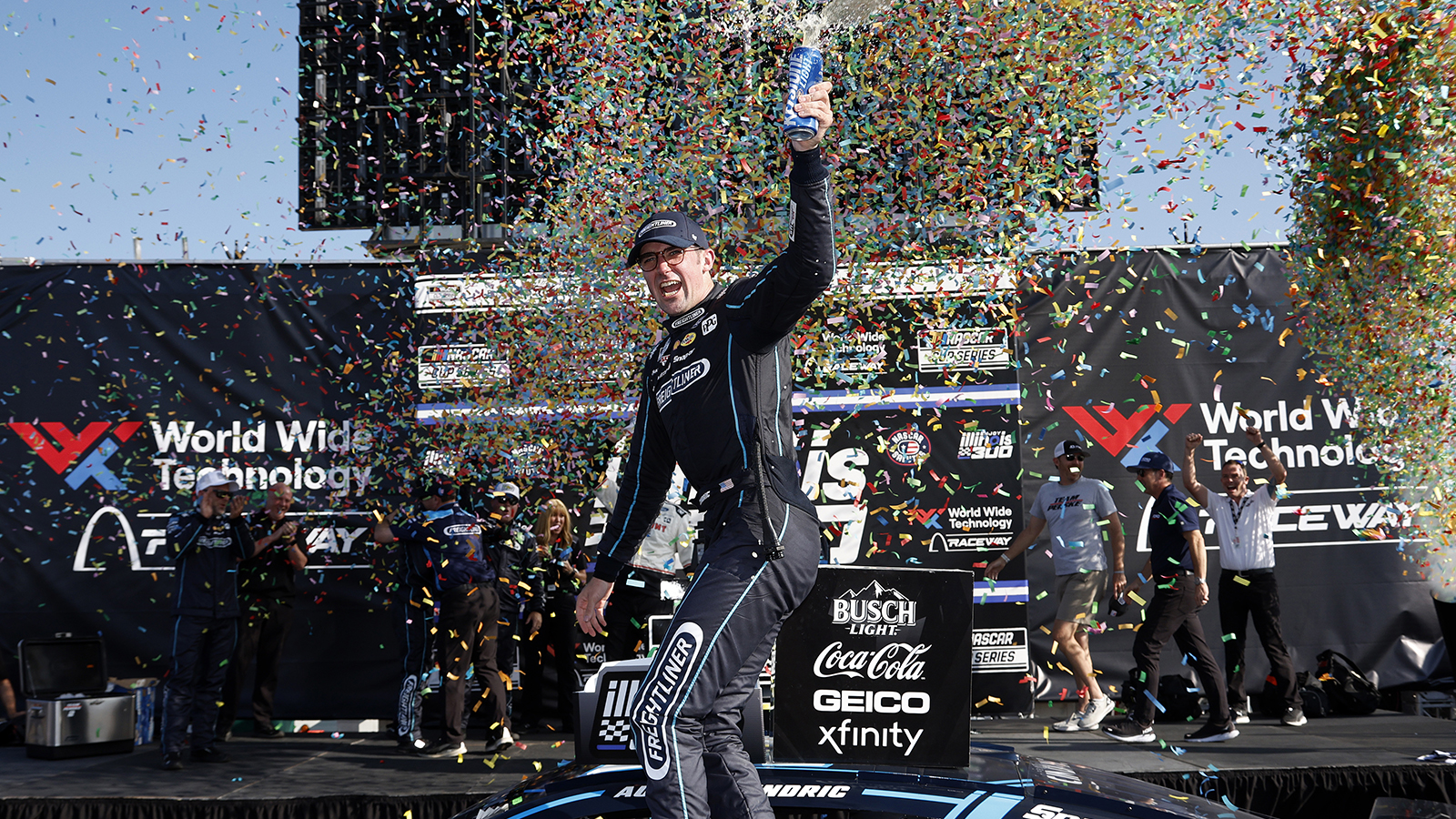 Austin Cindric wins at Gateway NASCAR Cup Series Enjoy Illinois 300 post-race inspection