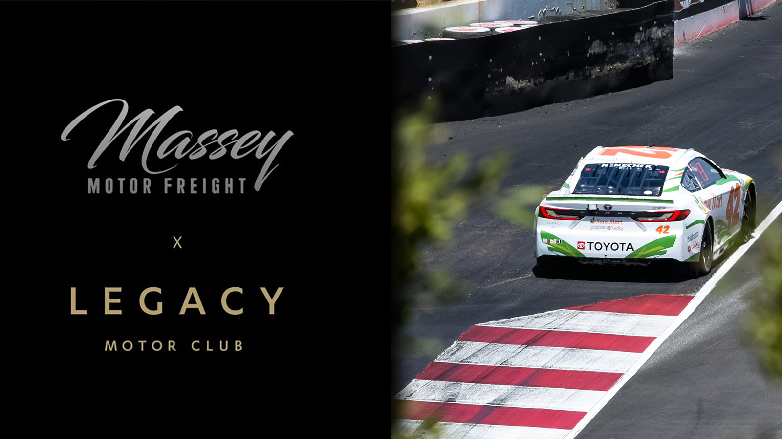 LEGACY MOTOR CLUB Massey Motor Freight sponsorship announcement multi-year