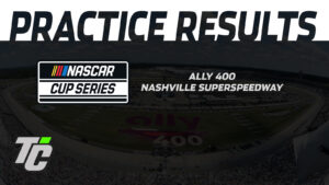 Ally 400 practice results NASCAR Cup Series Nashville Superspeedway 2024