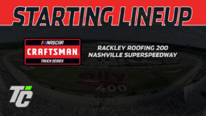 Rackley Roofing 200 Starting Lineup NASCAR Truck Qualifying Results Nashville Superspeedway