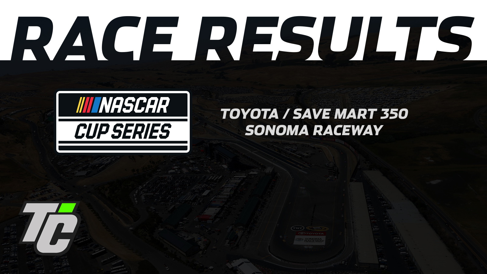 NASCAR Cup Series Toyota / Save Mart 350 race results Sonoma Raceway 2024