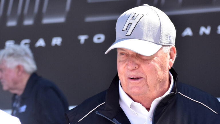 Rick Hendrick pace car driver for the 2024 Brickyard 400 at Indianapolis Motor Speedway NASCAR Cup Series Chevrolet Camaro ZL1