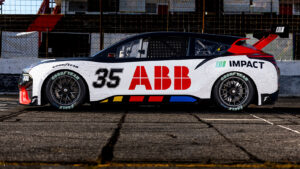ABB NASCAR EV Prototype car NASCAR EV race car