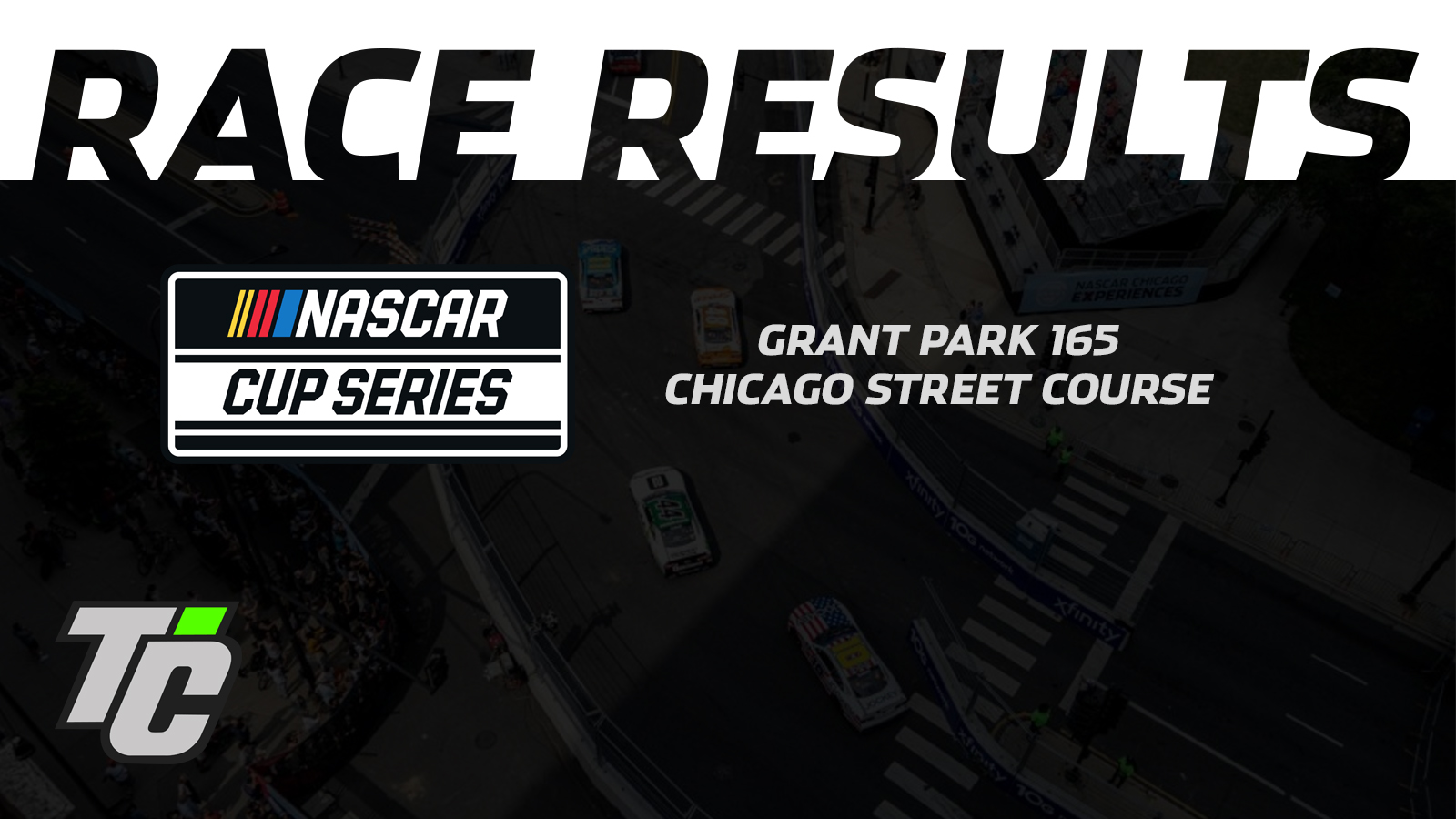 Grant Park 165 race results 2024 NASCAR Cup Series Street Race Chicago Street Course Alex Bowman wins