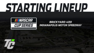 Brickyard 400 starting lineup 2024 NASCAR Cup Series Indianapolis Motor Speedway Tyler Reddick