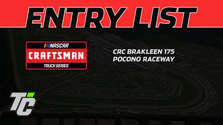 CRC Brakleen 175 entry list NASCAR Craftsman Truck Series Pocono Raceway