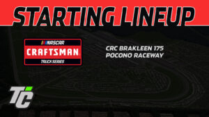 CRC Brakeleen 175 starting lineup Pocono Raceway NASCAR Truck Series qualifying results