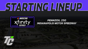 Pennzoil 250 starting lineup 2024 NASCAR Xfinity Series Indianapolis Motor Speedway