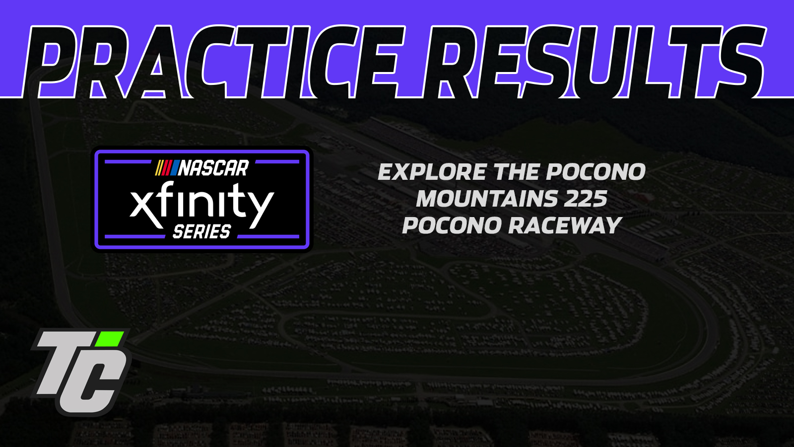 Explore the Pocono Mountains 225 practice results NASCAR Xfinity Series Pocono Raceway 2024