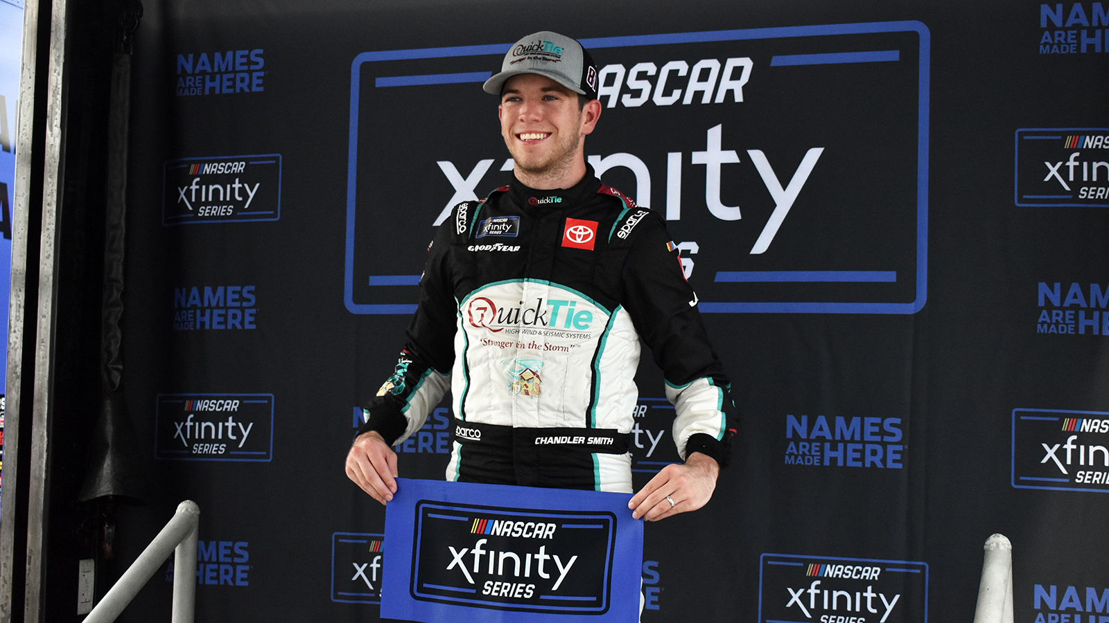 Chandler Smith Takes Xfinity Pole at Daytona After Lightning Ends