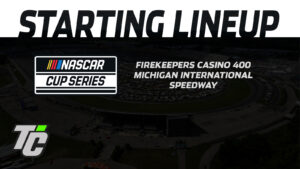 2024 FireKeepers Casino 400 starting lineup NASCAR Cup Series Michigan qualifying results