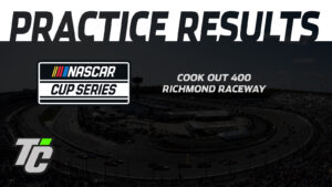 Cook Out 400 practice results 2024 NASCAR Cup Series Richmond Raceway option prime tire compounds who was fastest in nascar practice at Richmond?