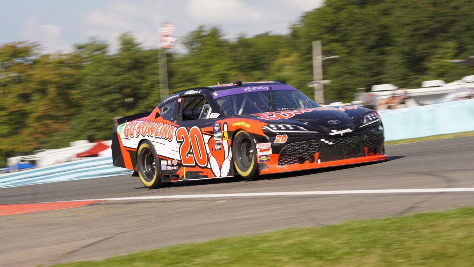 No. 20 Joe Gibbs Racing GoBowling | TobyChristie.com