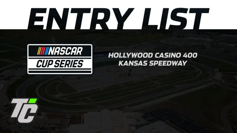 2024 Hollywood Casino 400 entry list Kansas Speedway NASCAR Cup Series