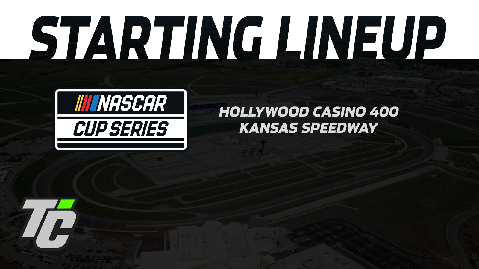 Hollywood Casino 400 starting lineup NASCAR Cup kansas speedway 2024