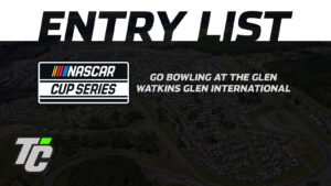 Go Bowling at the Glen entry list 2024 NASCAR Cup Series Watkins Glen international