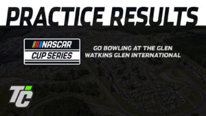 Go Bowling at The Glen practice results NASCAR Cup Series at Watkins Glen 2024