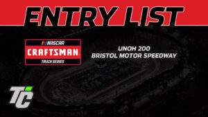 UNOH 200 entry list NASCAR Craftsman Truck Series Bristol Motor Speedway 2024