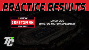 UNOH 200 practice results NASCAR Craftsman Truck Series race at Bristol Motor Speedway