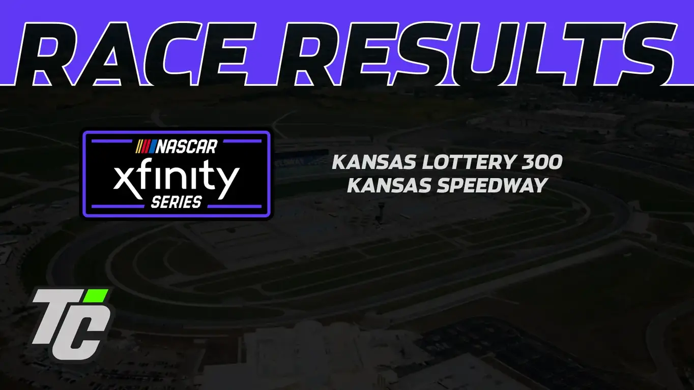 Race Results 2024 NXS Kansas Lottery 300 at Kansas