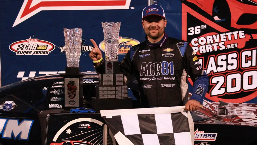 Casey Roderick Wins ASA STARS National Tour Glass City 200 in