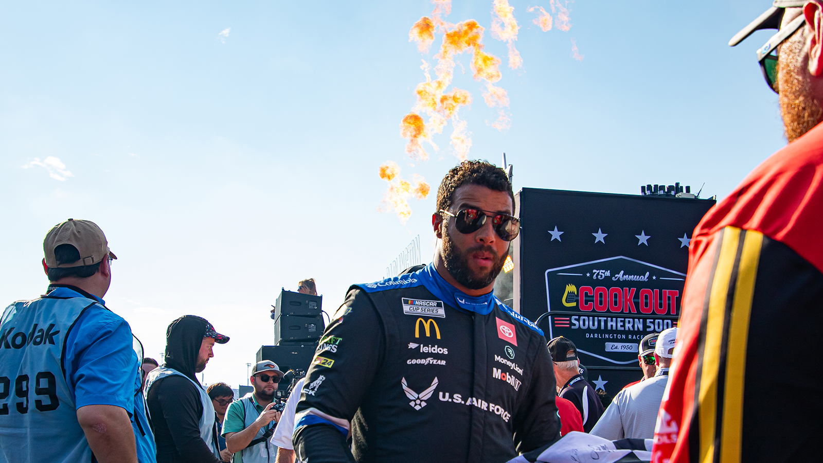 Bubba Wallace chances to win the Quaker State 400 at Atlanta