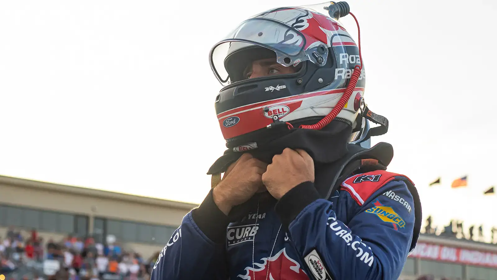 Ty Majeski wins the pole for Kubota Tractor 200 at Kansas NASCAR Truck Playoff race