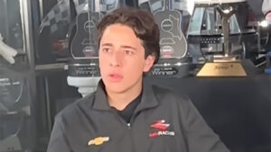 Andres Perez de Lara tricked, thinks he's been penalized 50 points ARCA menards series