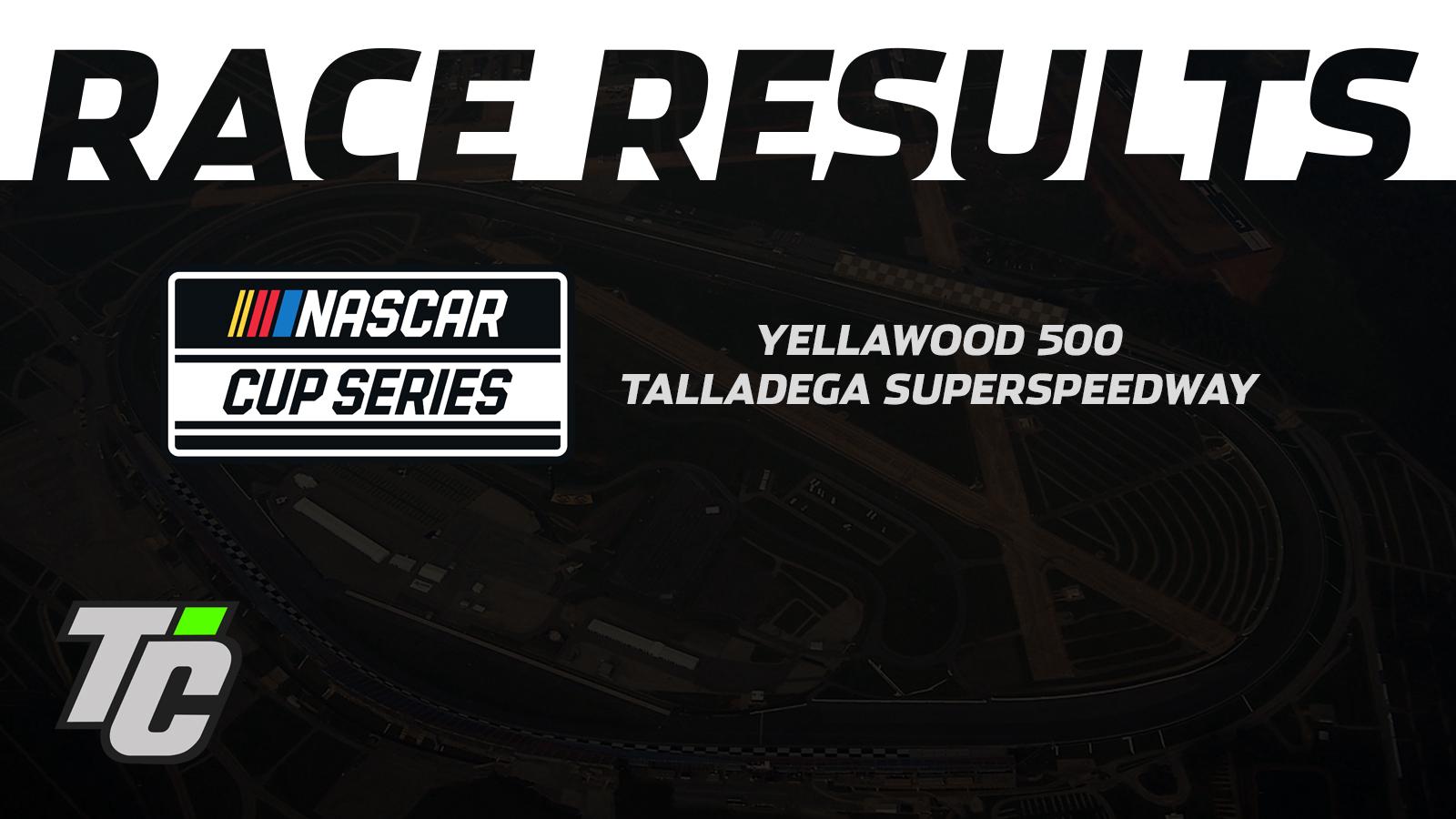 Race Results 2024 NCS YellaWood 500 at Talladega