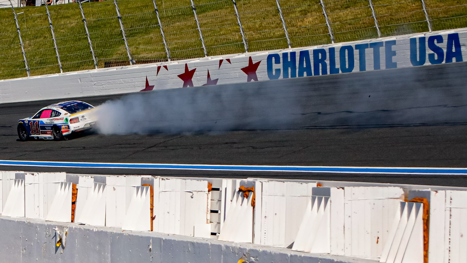 Chase Briscoe eliminado de los playoffs Charlotte Motor Speedway ROVAL Stewart-Haas Racing Bank of America ROVAL 400