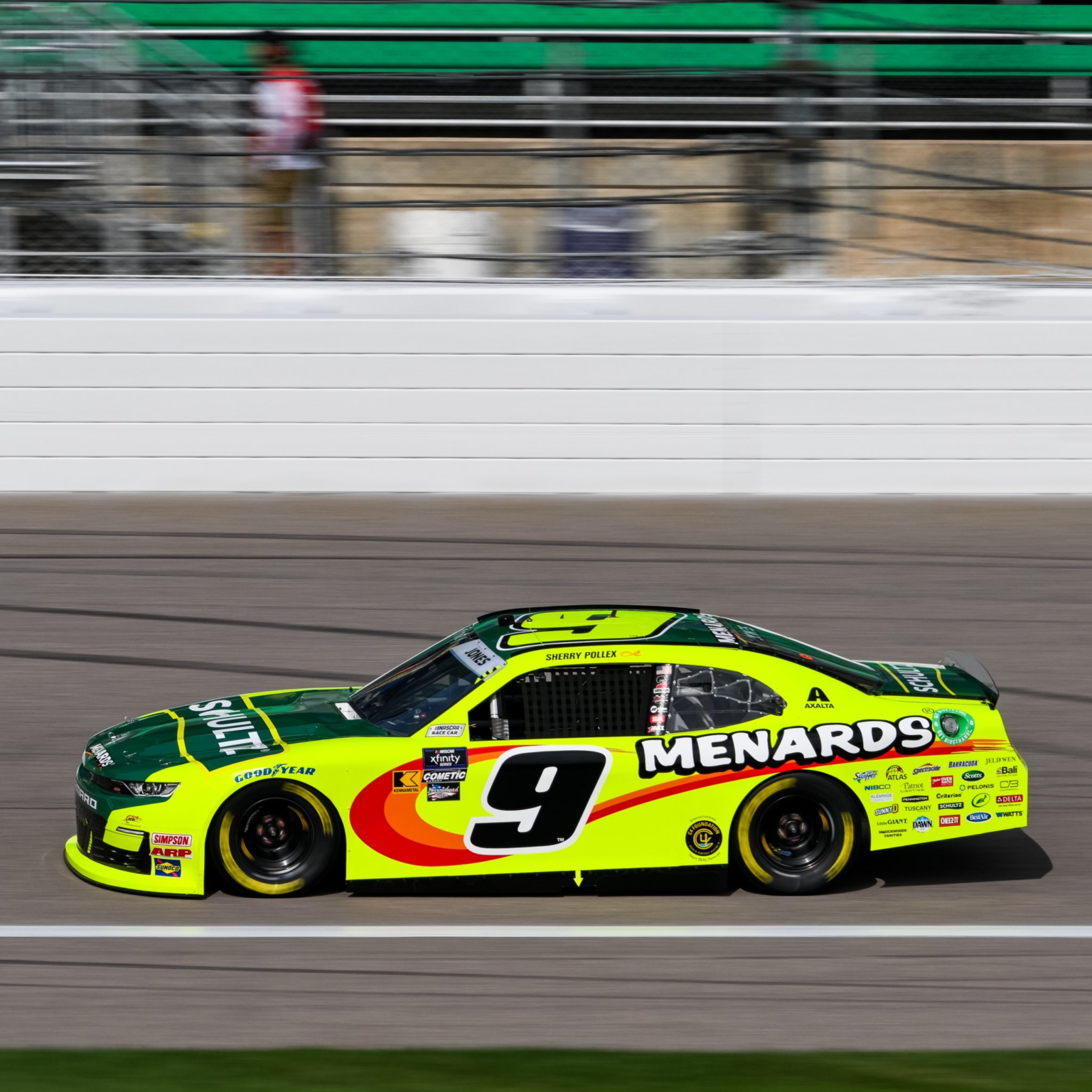No. 9 JR Motorsports Menards / Schultz Potting Soil